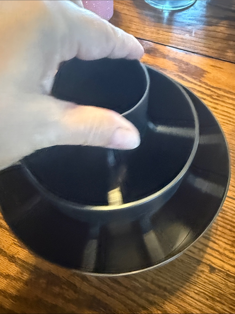 Pampered Chef Black Tiered Rotating Utensil Caddy - Picture 6 of 7